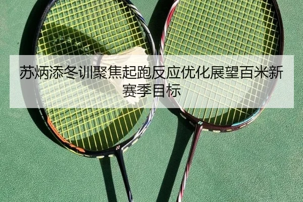 苏炳添冬训聚焦起跑反应优化展望百米新赛季目标 - KYgaming